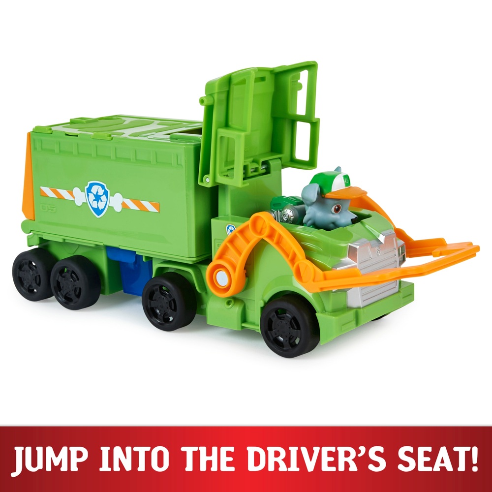 PAW Patrol Großer Truck Pup's Rocky Verwandlungs-Spielzeug-Truck