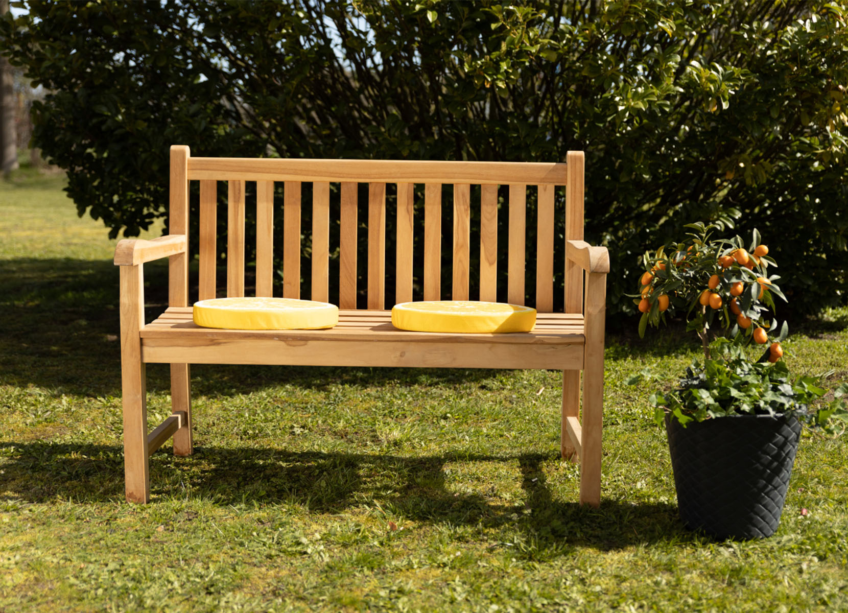 Gartenbank Java Natur unbehandelt