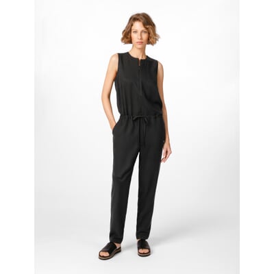 Damen-Jumpsuit, Schwarz