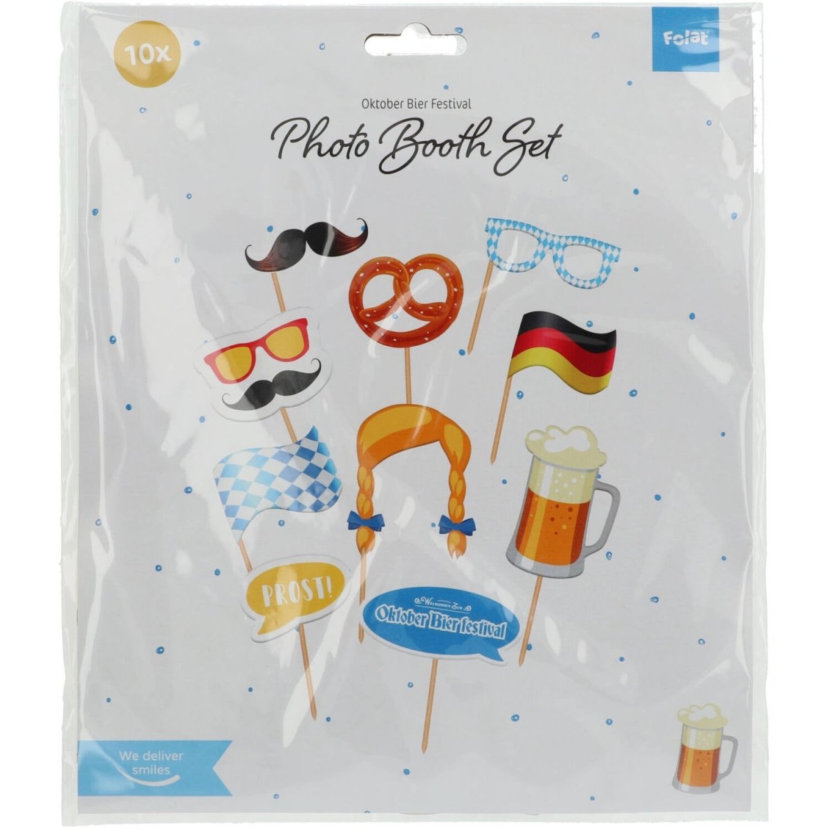 Oktoberfest Photobooth Props 20cm 10st