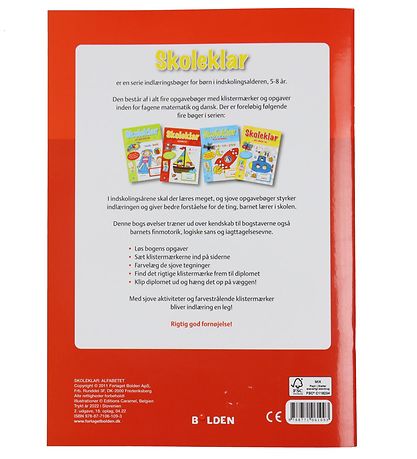 Forlaget Bolden Book - Skoleklar: Alphabet - Dänisch