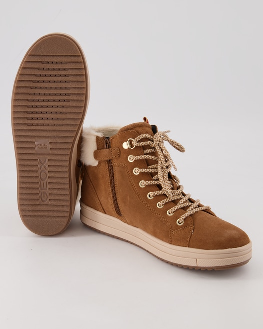 Geox J REBECCA G. WPF A - SUEDE Winterstiefel in Braun