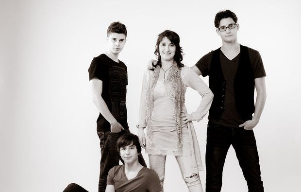 Familien Fotoshooting in Axams als Geschenkidee
