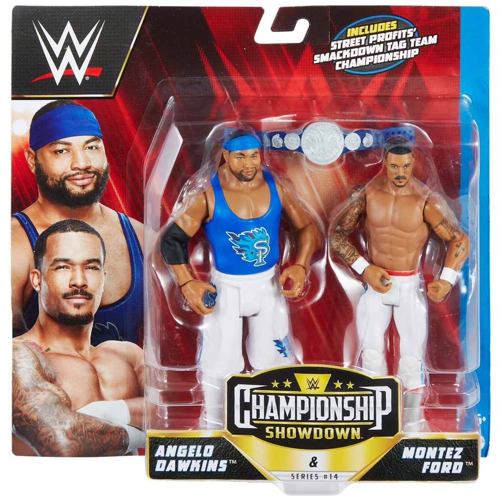 WWE Championship Showdown: Angelo Dawkins vs. Montez Ford – Actionfiguren-Doppelpack