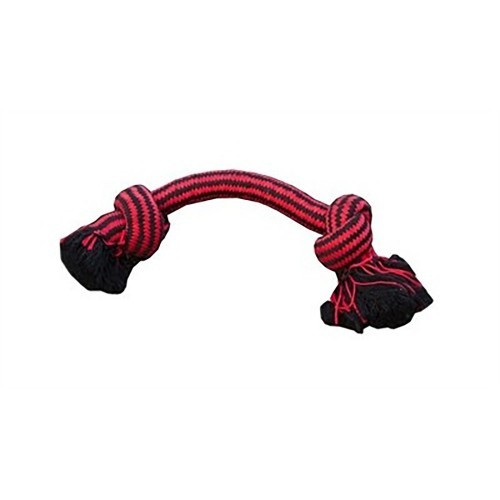 Brinquedo de corda Mega Bone para cães, vermelho