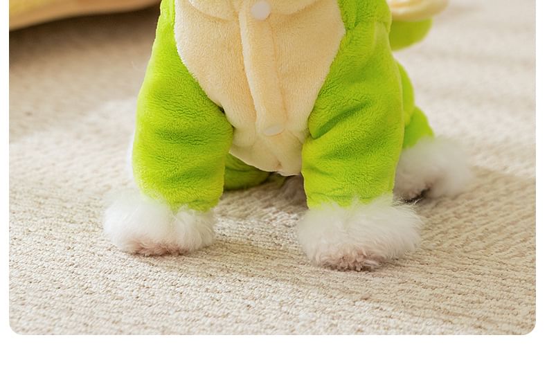 Cissilli - Dinosaurus flanellen huisdier overall