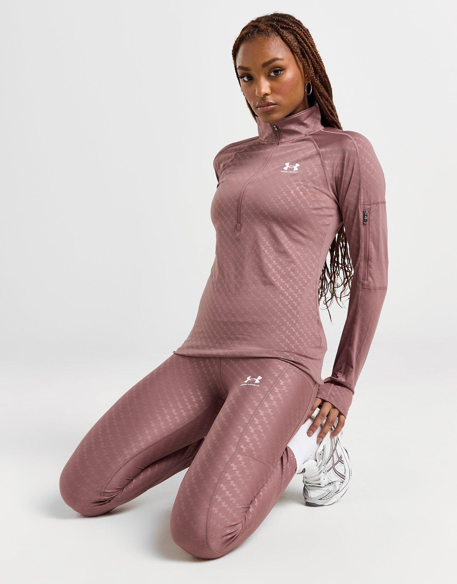 Under Armour Haut Zippé Imprimé Femme