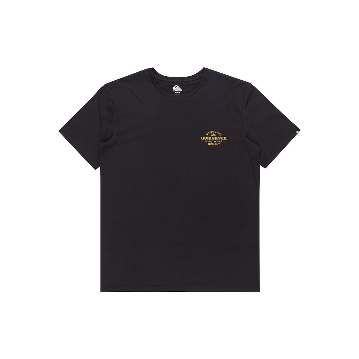 QUIKSILVER<br>Camiseta de manga curta, logotipo pequeno