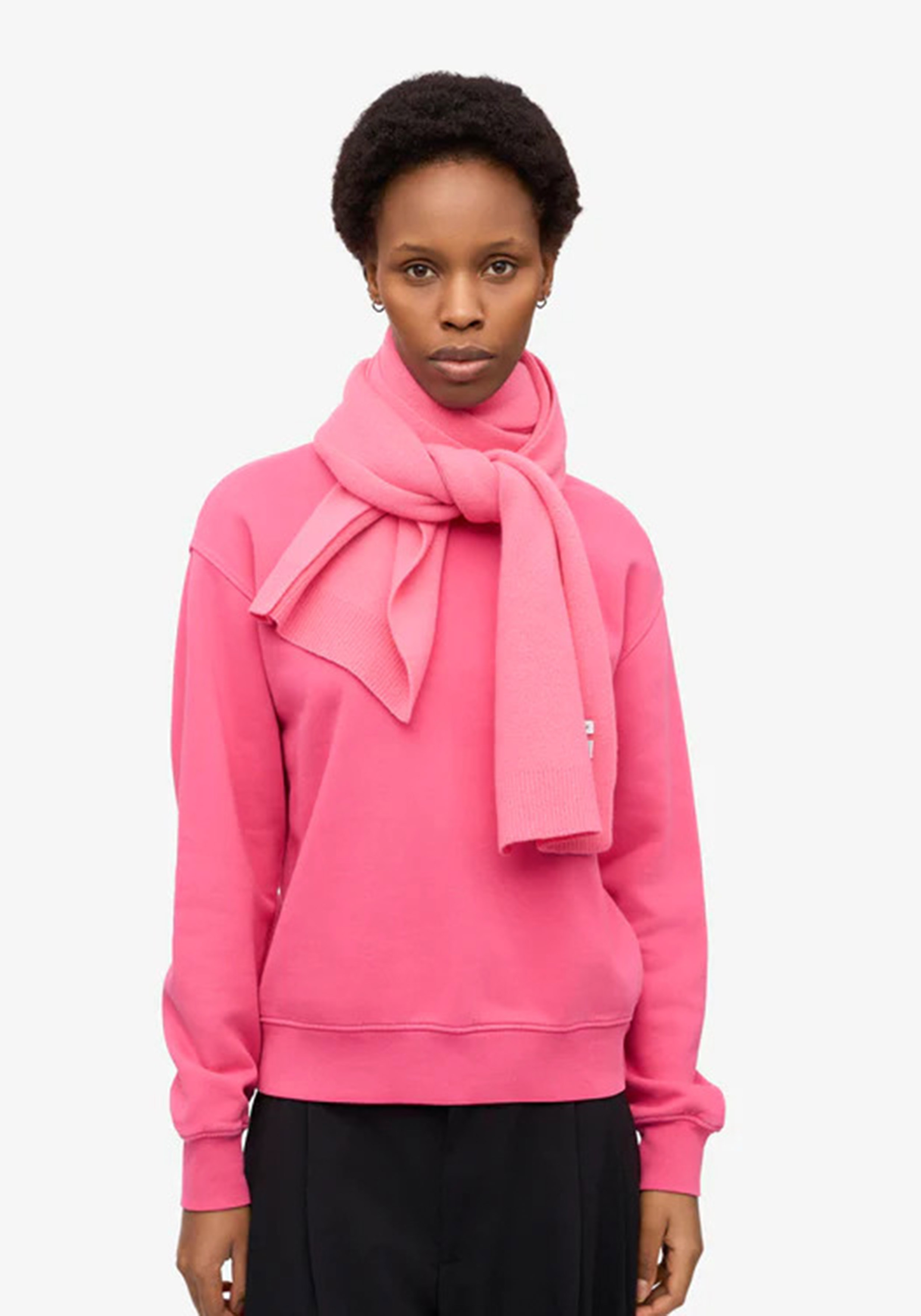 Colorful Standard Merino-Wollschal Bubblegum Pink
