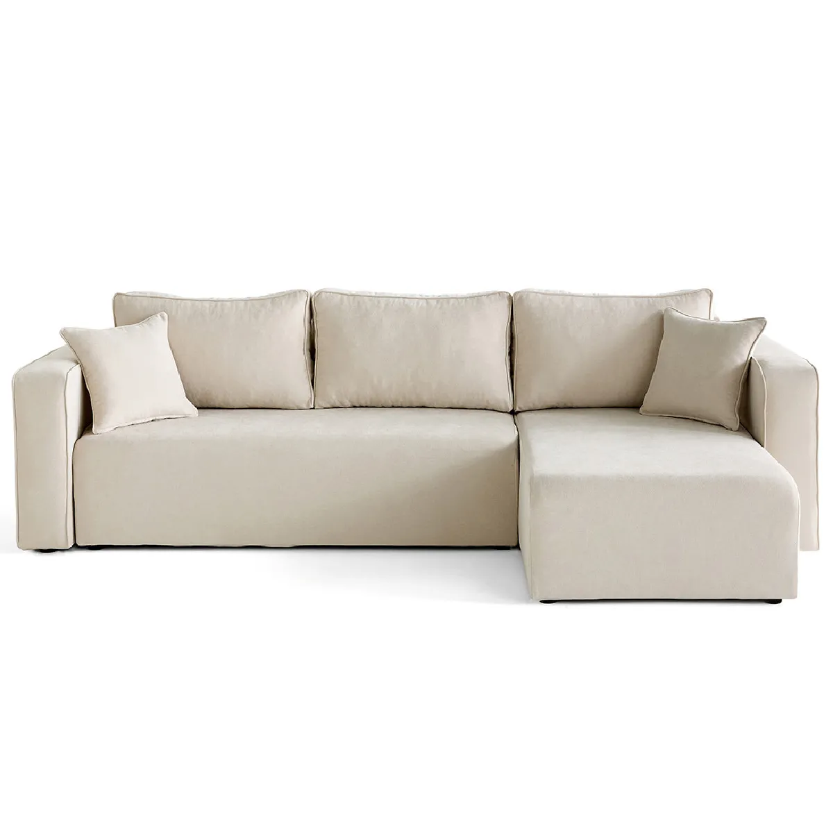 Bestmobilier Housse canapé Topaze - Beige