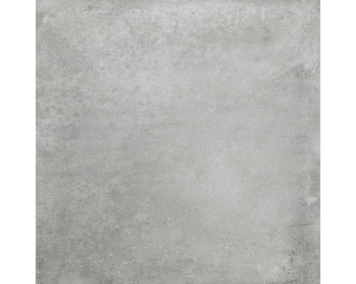 Porseleinen steengoed wand- en vloertegel Atlantis 60 x 60 x 0,9 cm grijs mat gerectificeerd
