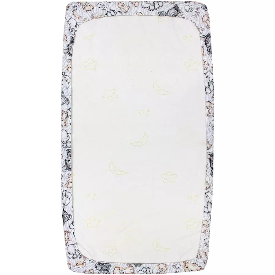 TupTam Baby Kinder Spannbettlaken 2er Pack grau