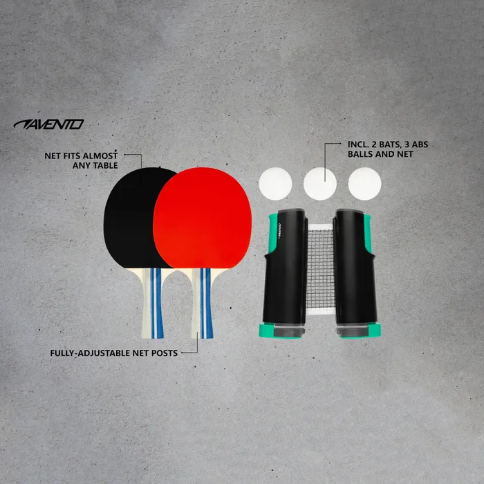 Avento Tafeltennis Set (2 spelers)