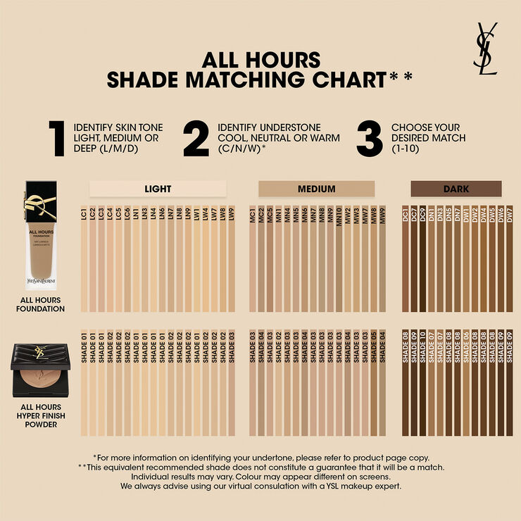 Yves Saint Laurent All Hours Hyper Finish Powder