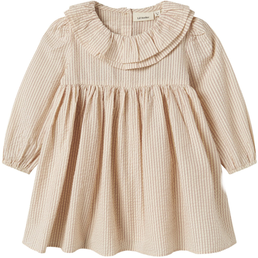 Køb Lil'Atelier Turtledove Nmflucia Ls Kjole Lil