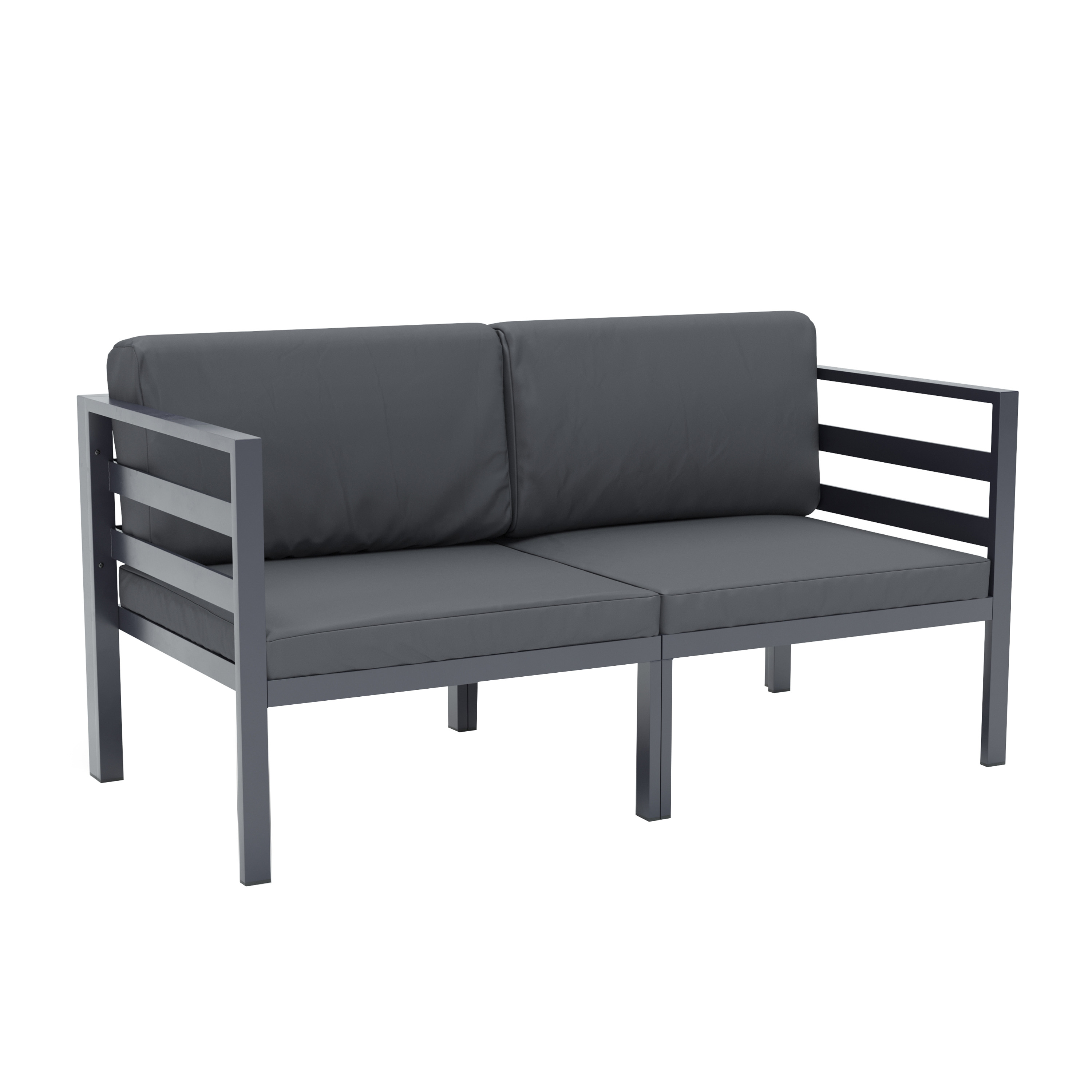 Lounge SAMBIA 2-teilig anthrazit