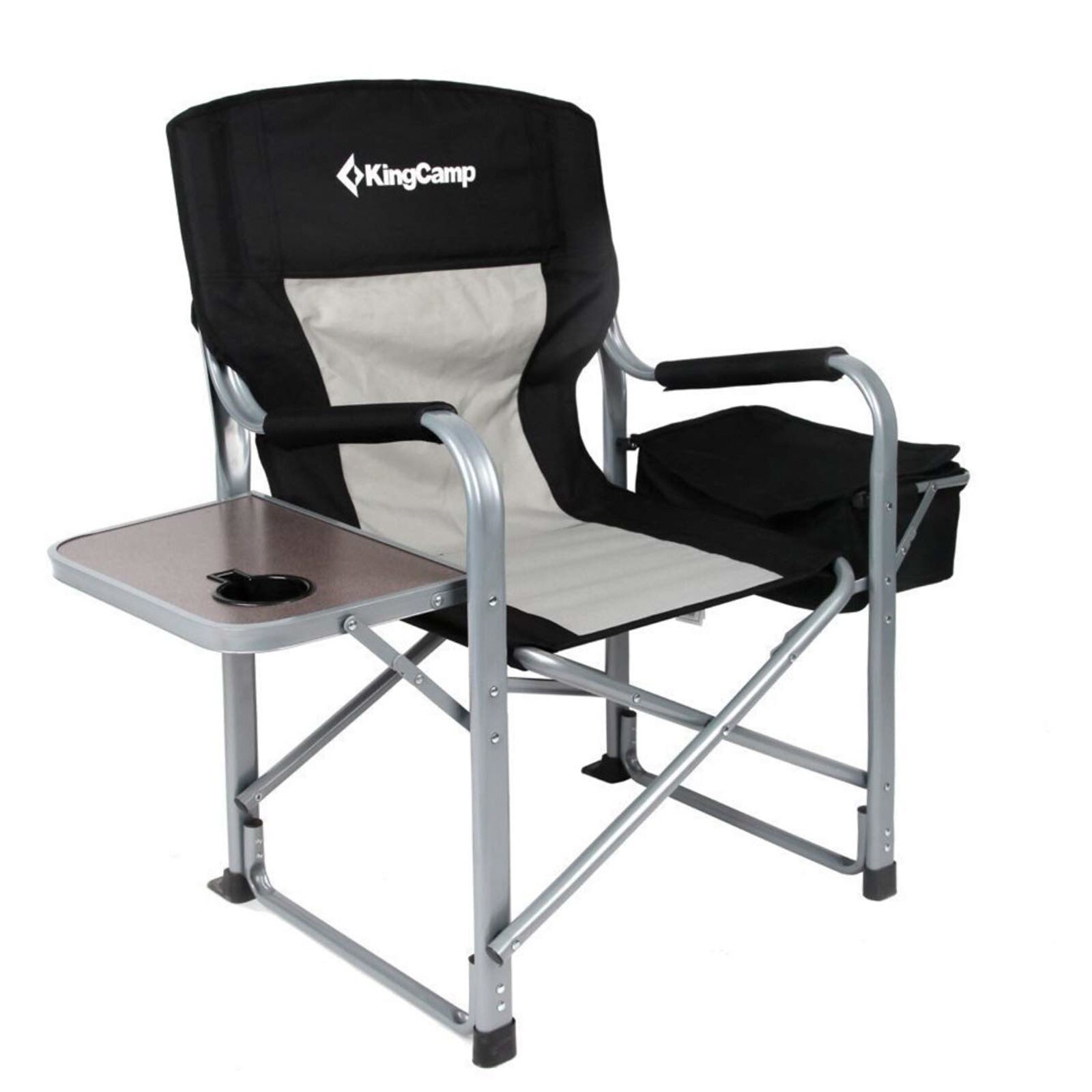 KINGCAMP Camping Falt Stuhl Klapp Sessel Garten Outdoor Kühl Tasche Tisch 150 kg