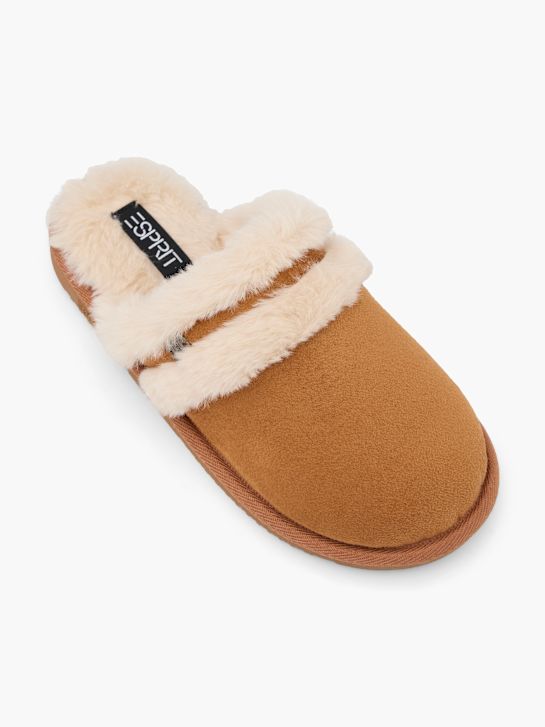 ESPRIT Pantoffel Cognac