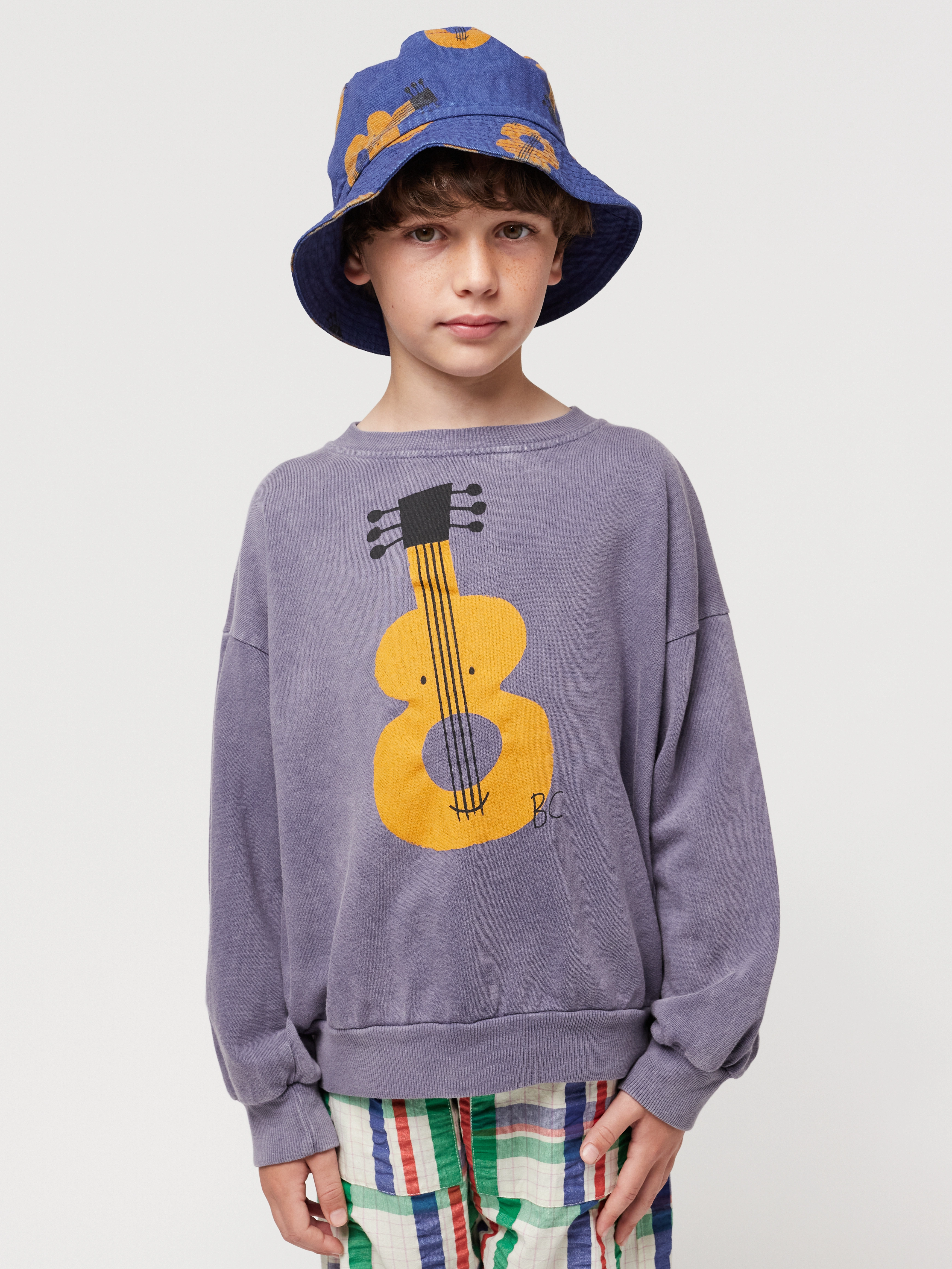 Sweatshirt ACOUSTIC GUITAR in prussian blue