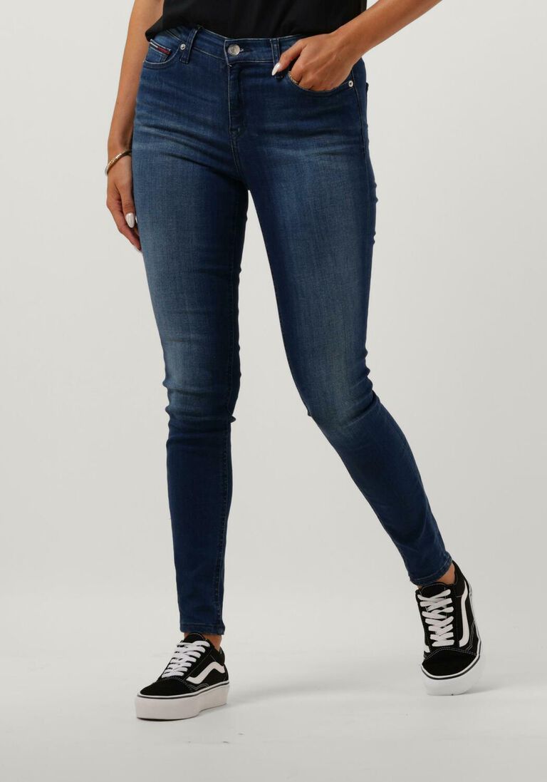 TOMMY JEANS blauwe tommy jeans skinny jeans nora mr skny nnmbs