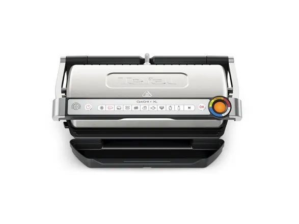 Elektrisk grill Tefal Tefal OptiGrill  XL GC728D10 smart grill, 9 programmer, gennemkogningsindikator, tykkelsesmåling, drypbakke