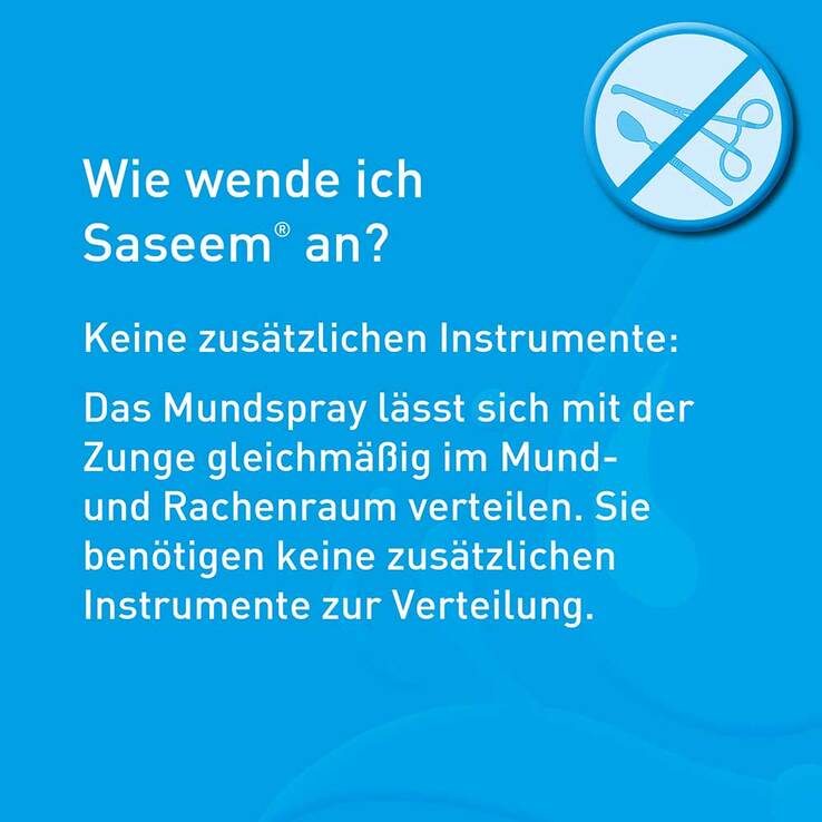 Saseem Mundspray Pumplösung, 60 ml