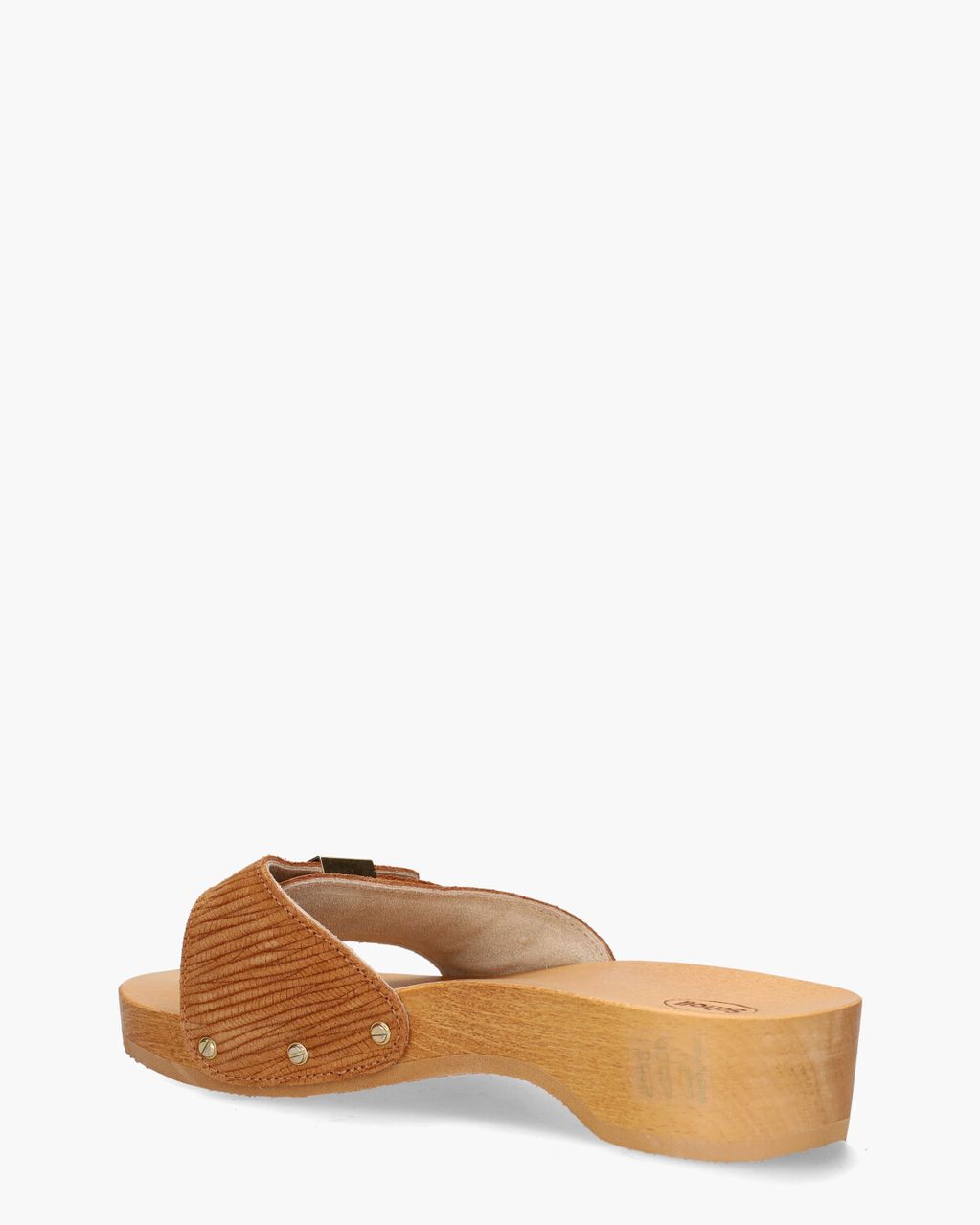 Scholl Pescura Heel Cognac Damesslippers