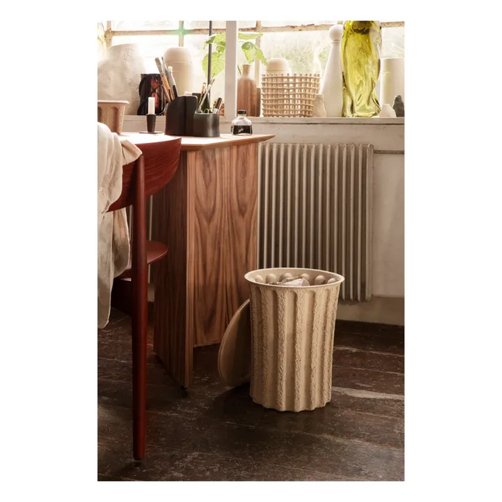 Ferm Living Corbeille en papier | Beige