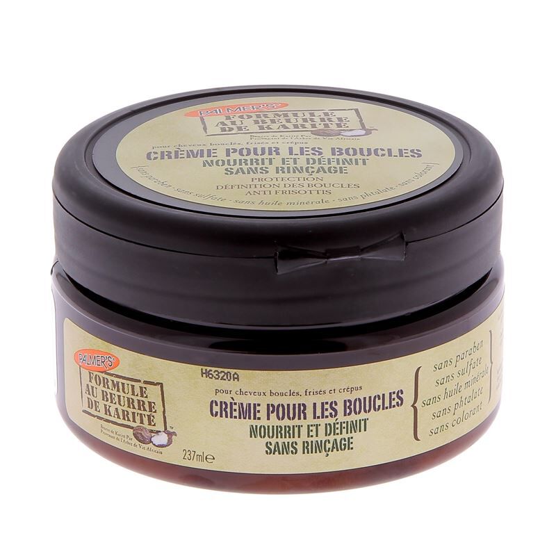 Crème pour les boucles au beurre de karité