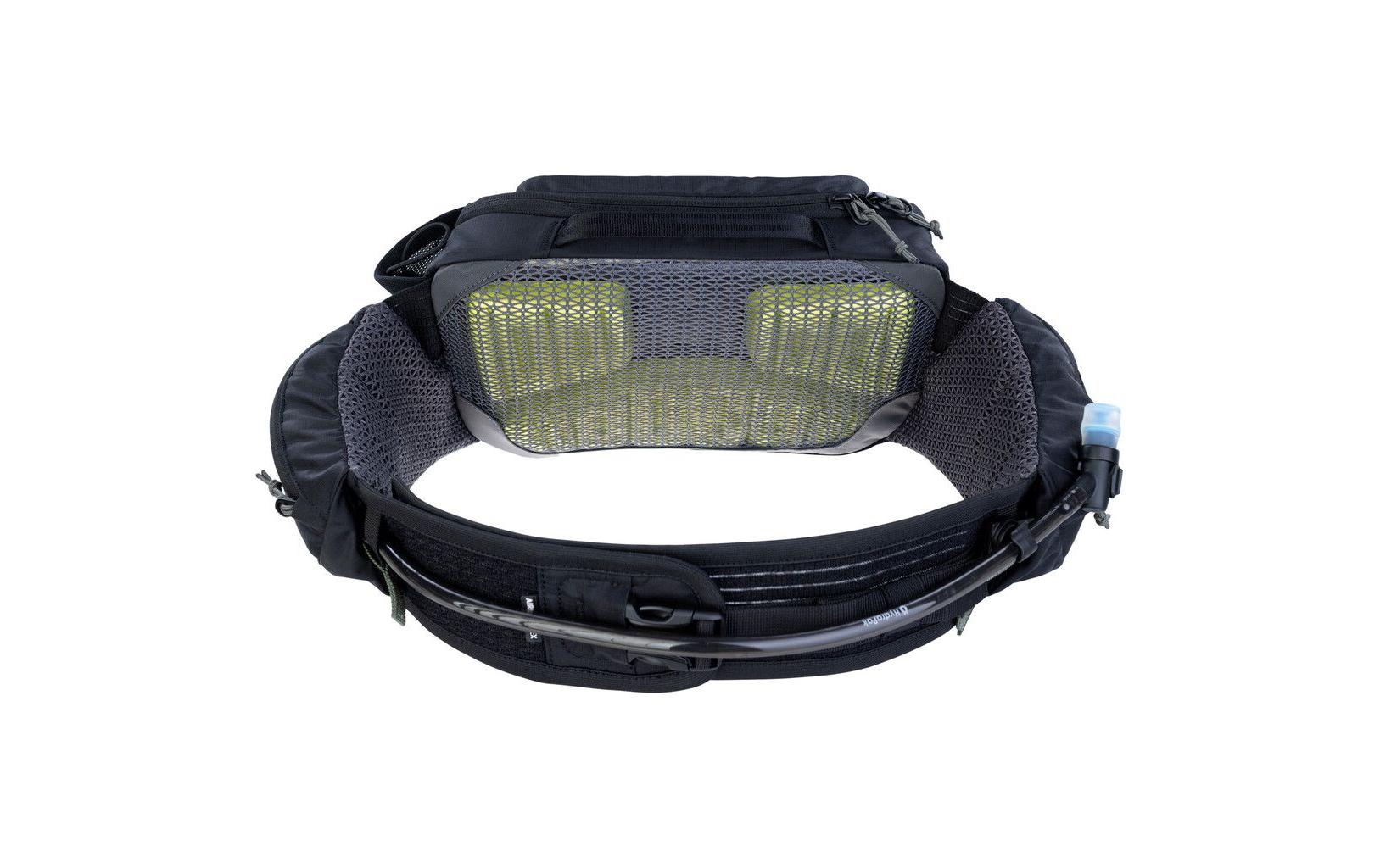 Hüfttasche Pro 3 l + 1.5 l Bladder Schwarz<br>Belüftete Hightech-Tragetasche