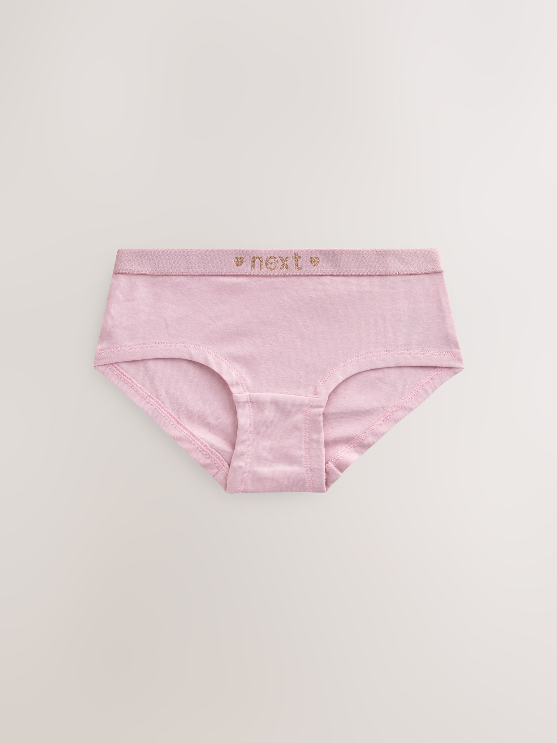 Roze/grijs - Verpakking van 7 hipsters (2 - 16 jr)