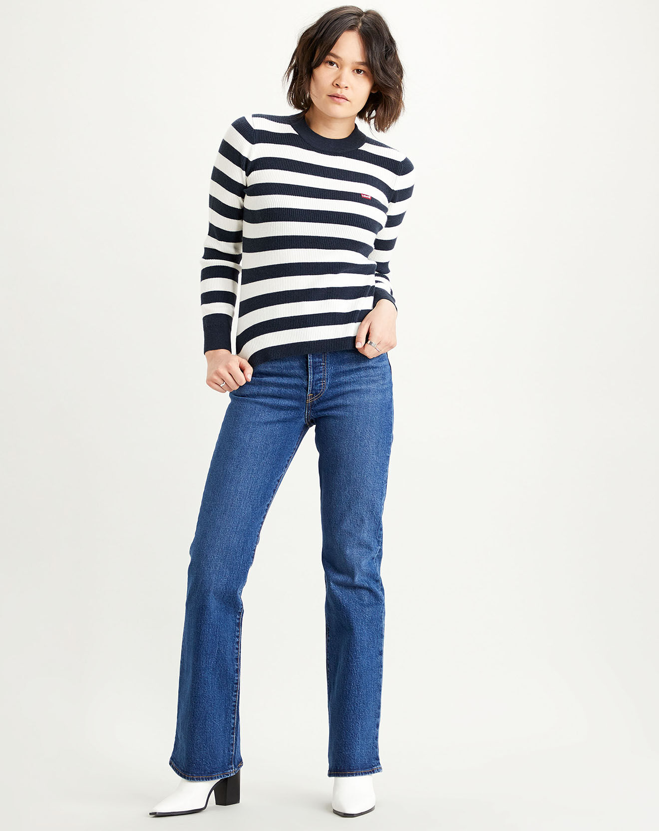 Levi's® Jean Ribcage Bootcut bleu