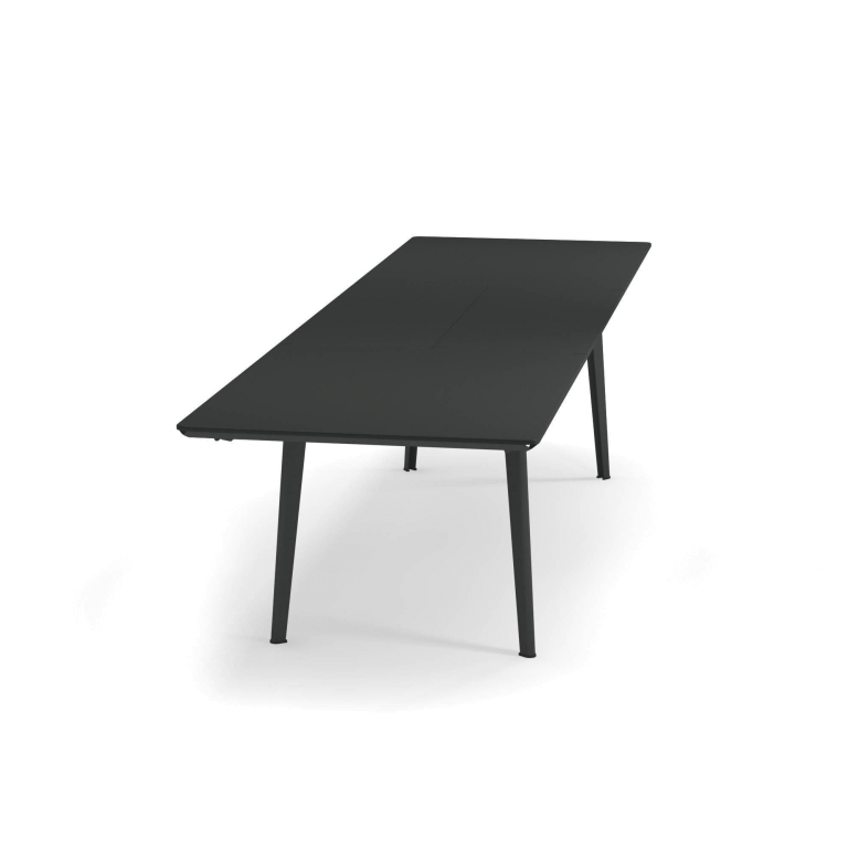 Emu Plus4 uitschuifbare tuintafel 90x220/330 legergroen