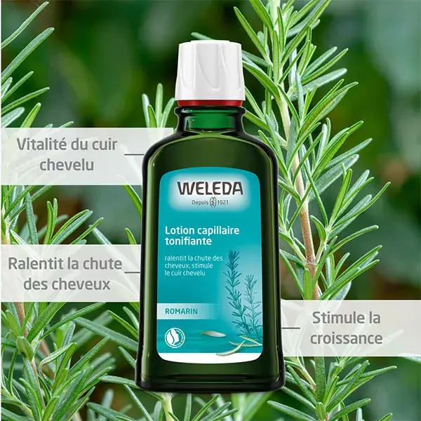 Loção Capilar Tonificante Orgânica de Alecrim Weleda 100ml