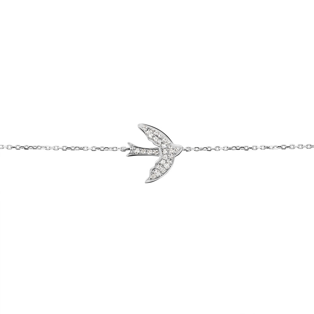 Bracelet Zetta Or Blanc Diamant