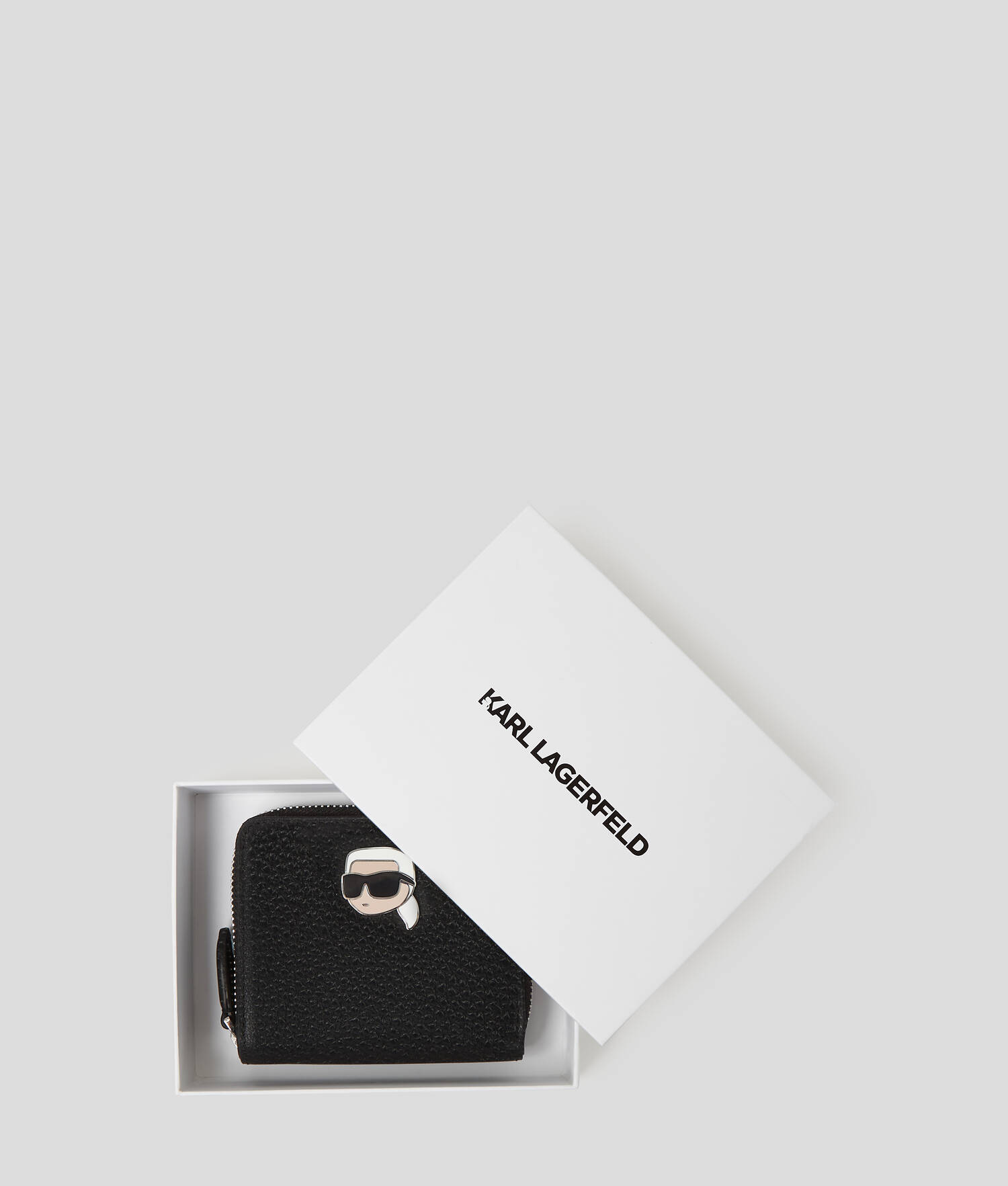 PORTEFEUILLE DE TAILLE MOYENNE IKON - Noir