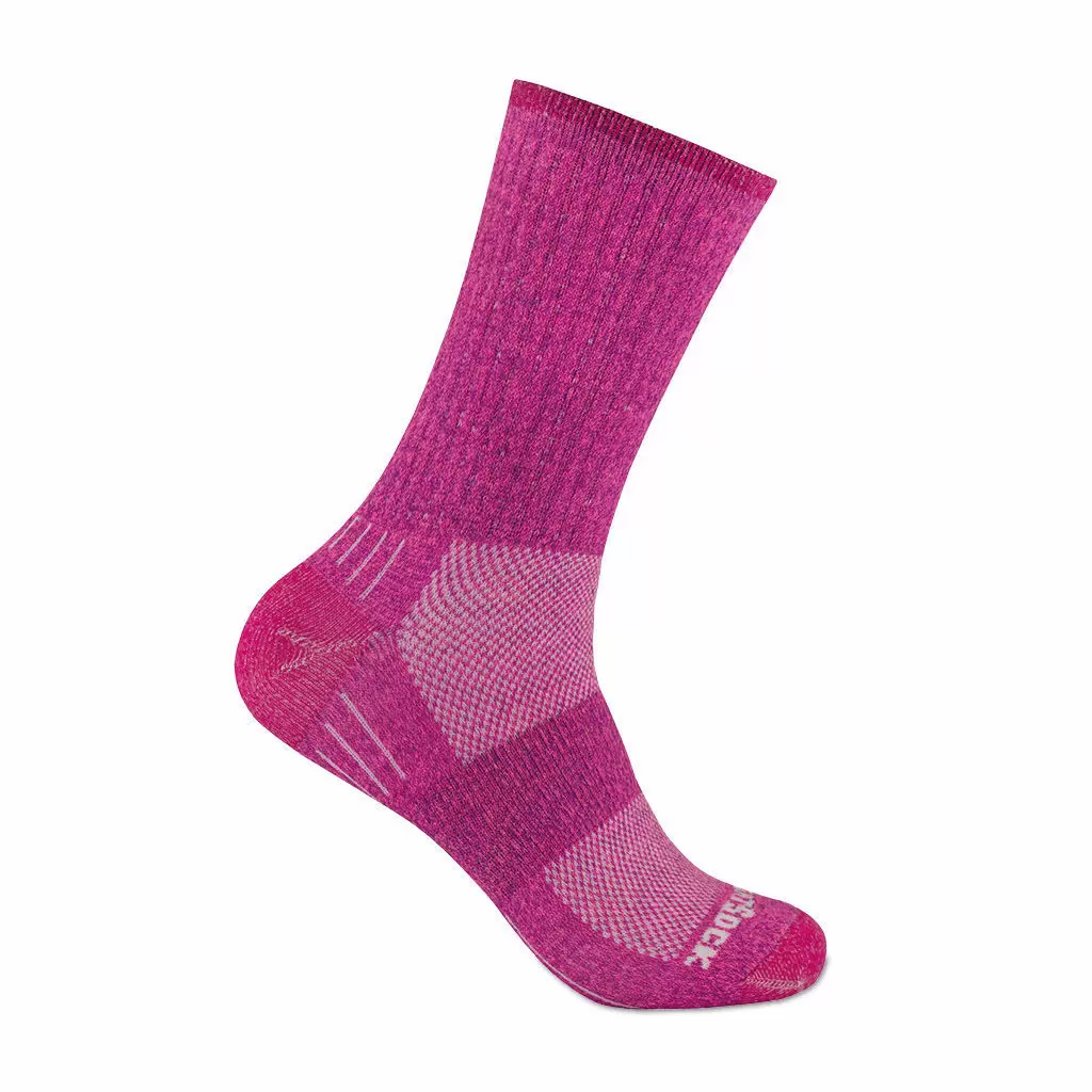 Gesamtes Zubehör - Socken Walking-Socken gepolstert himbeer
