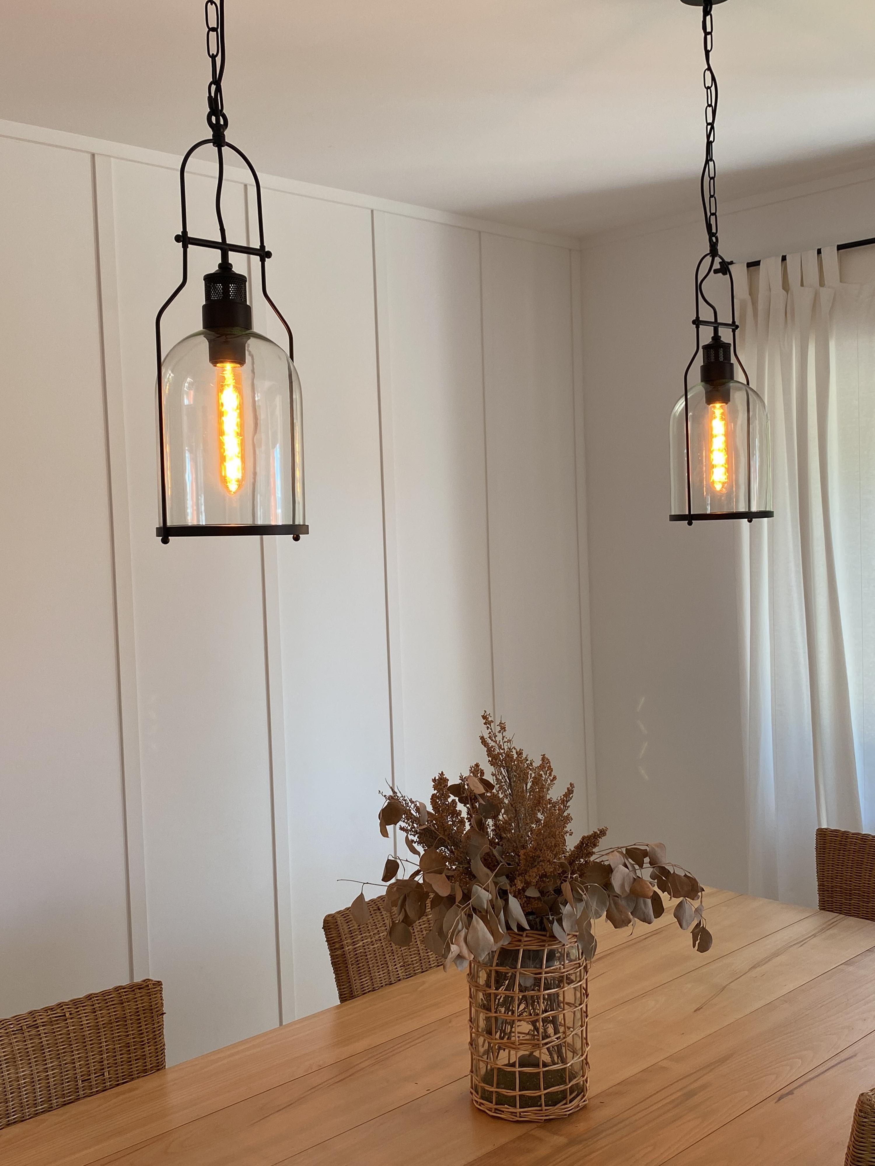 Hanglamp BASHILO Metaal Zwart
