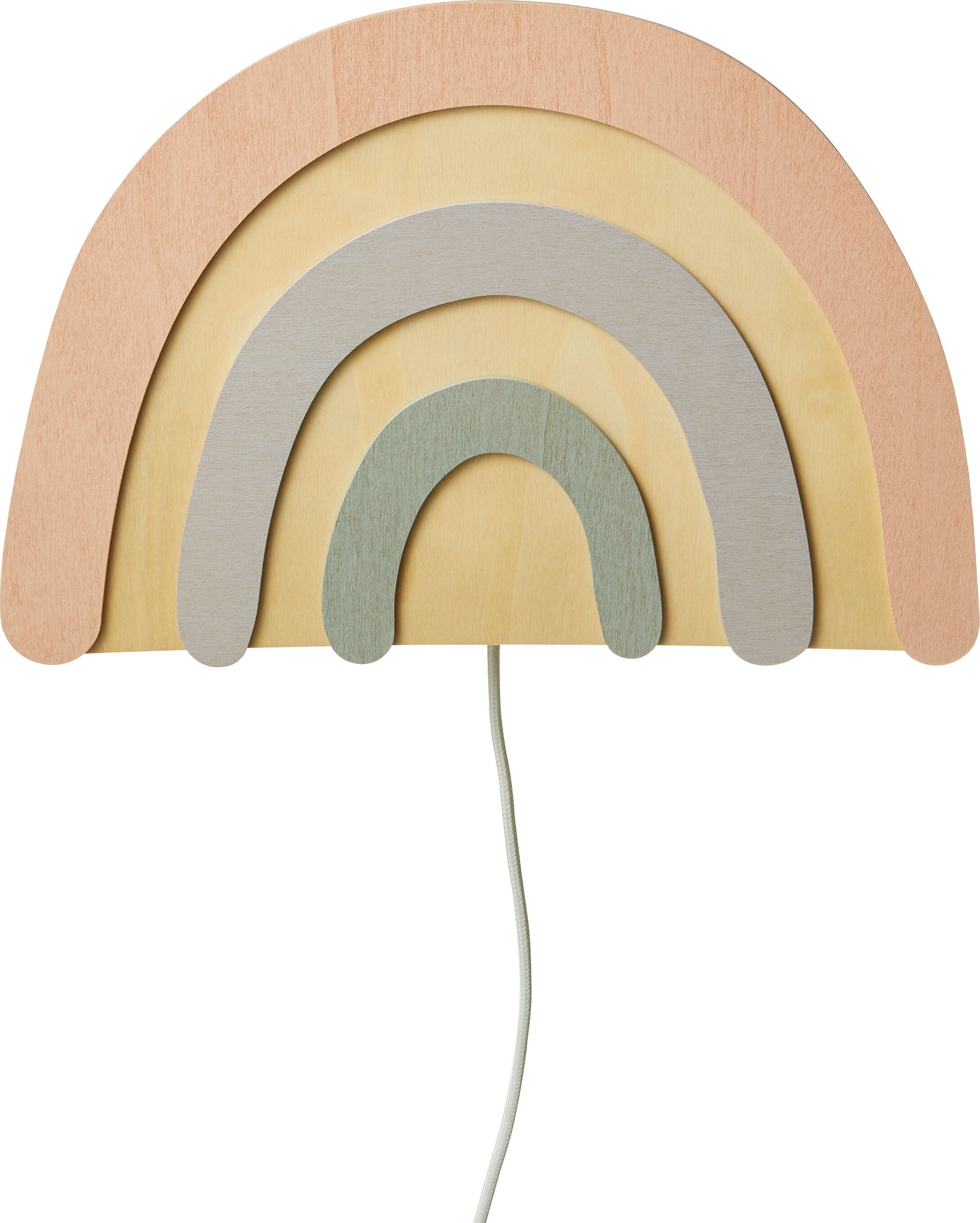 ELODIE Wandleuchte - Multicolor / B: 30.0 cm x T: 7.5 cm x H: 20.5 cm