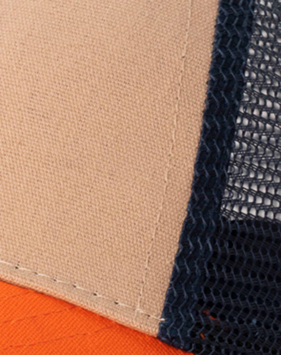Basecap FEMUND in bright orange/desert
