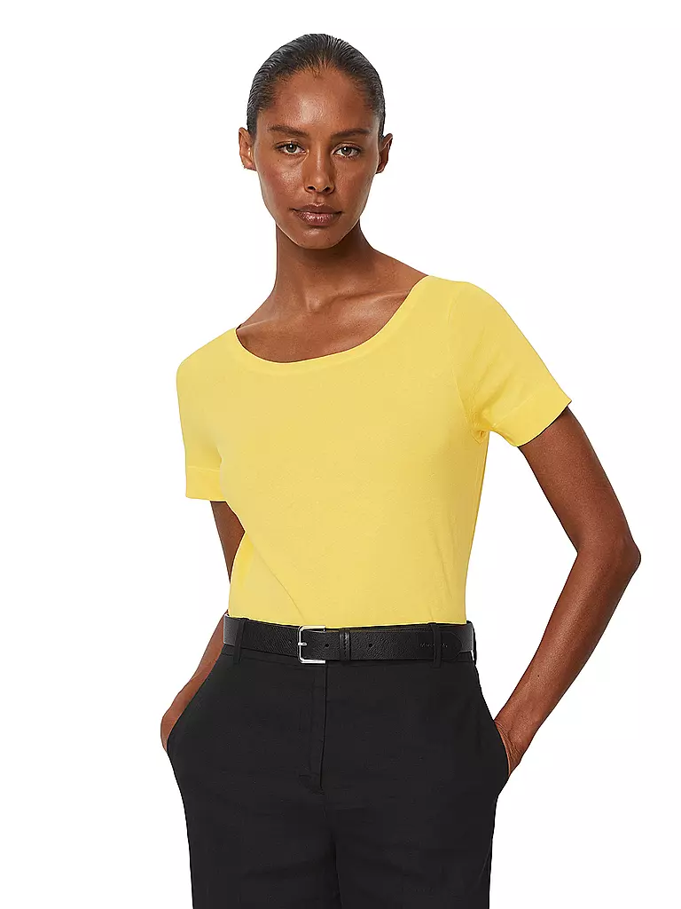 MARC O'POLO T-Shirt gelb