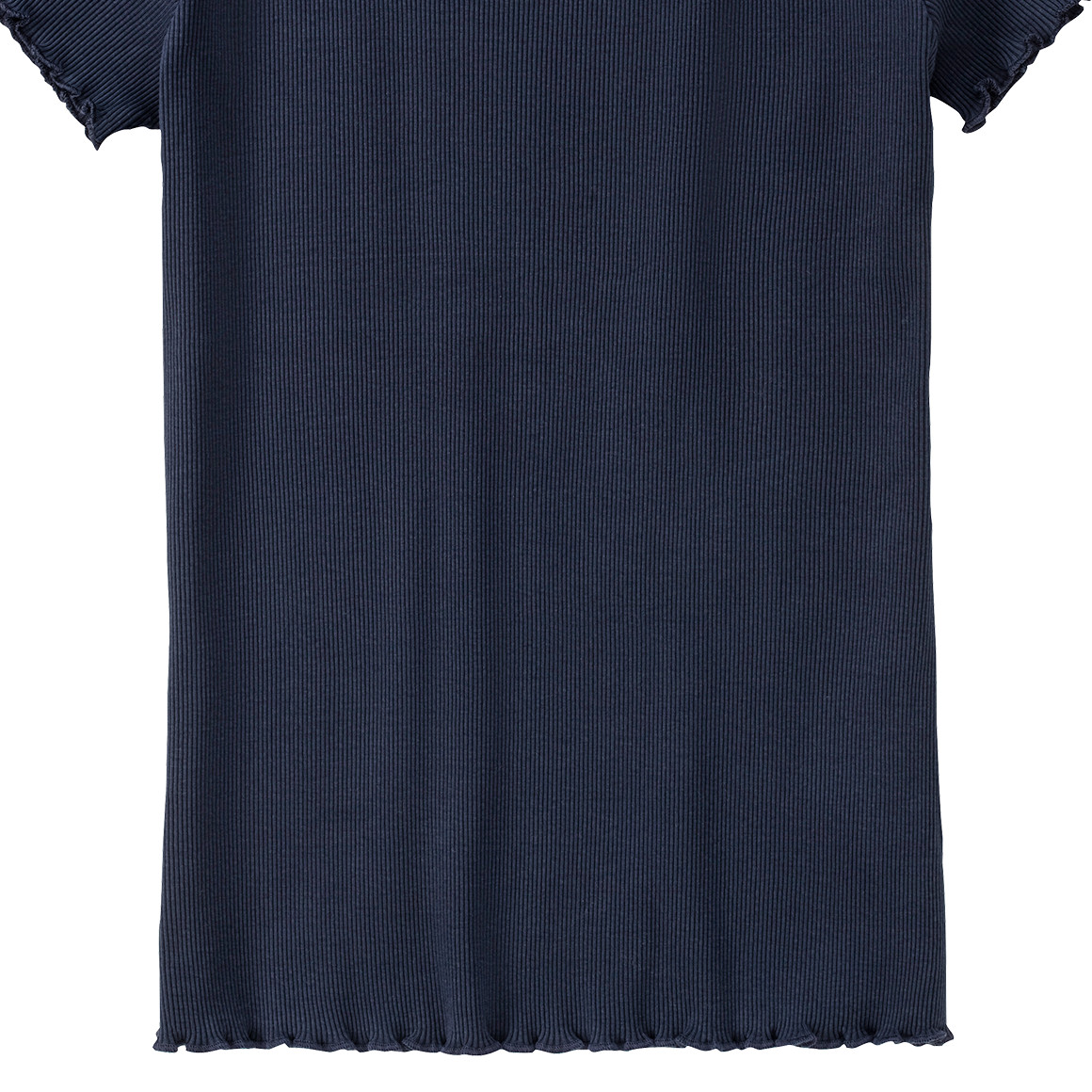 Beatwear Mädchen T-Shirt mit Spitze dunkelblau
