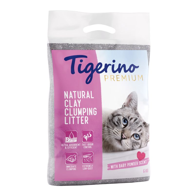 Offre d'essai : litière Tigerino Canada Style, senteur talcs