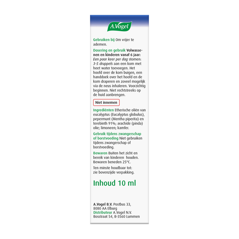A.Vogel Cinuforce Inhalatiedruppels10 ml