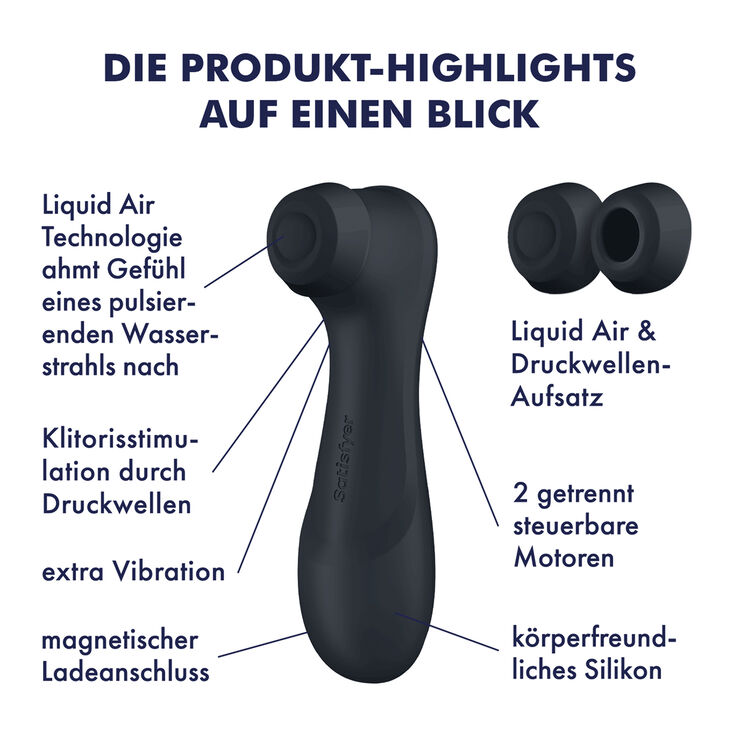 Satisfyer Satisfyer Pro 2 Generation 3 black lufttryksvibrator