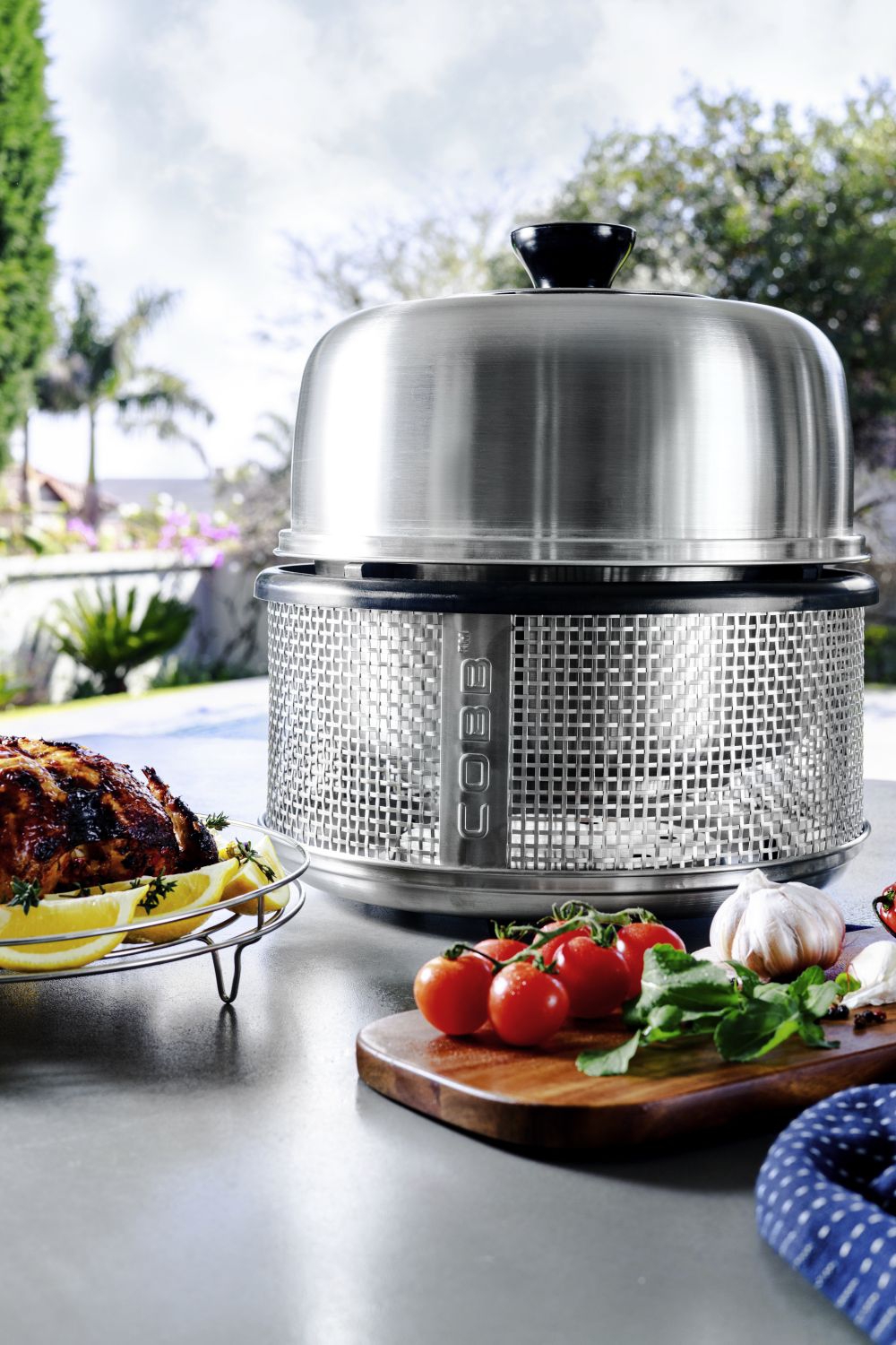 Cobb Air Deluxe Grill inkl. Griddle Grillplatte CO-418