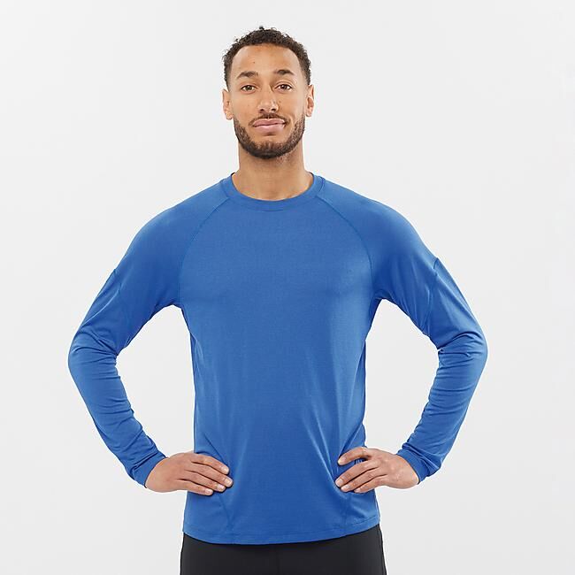 SALOMON - T-SHIRT ML CROSS RUN M