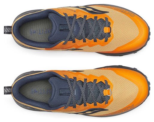 Chaussures Trail Saucony Peregrine 14 GTX Orange/Gris Homme