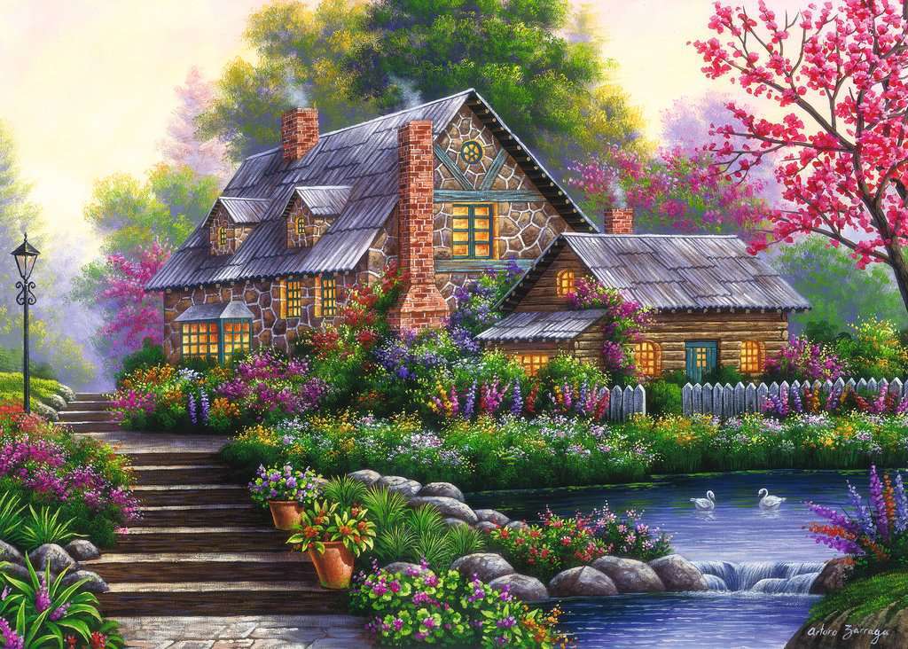 Ravensburger Spiel Romantisches Cottage