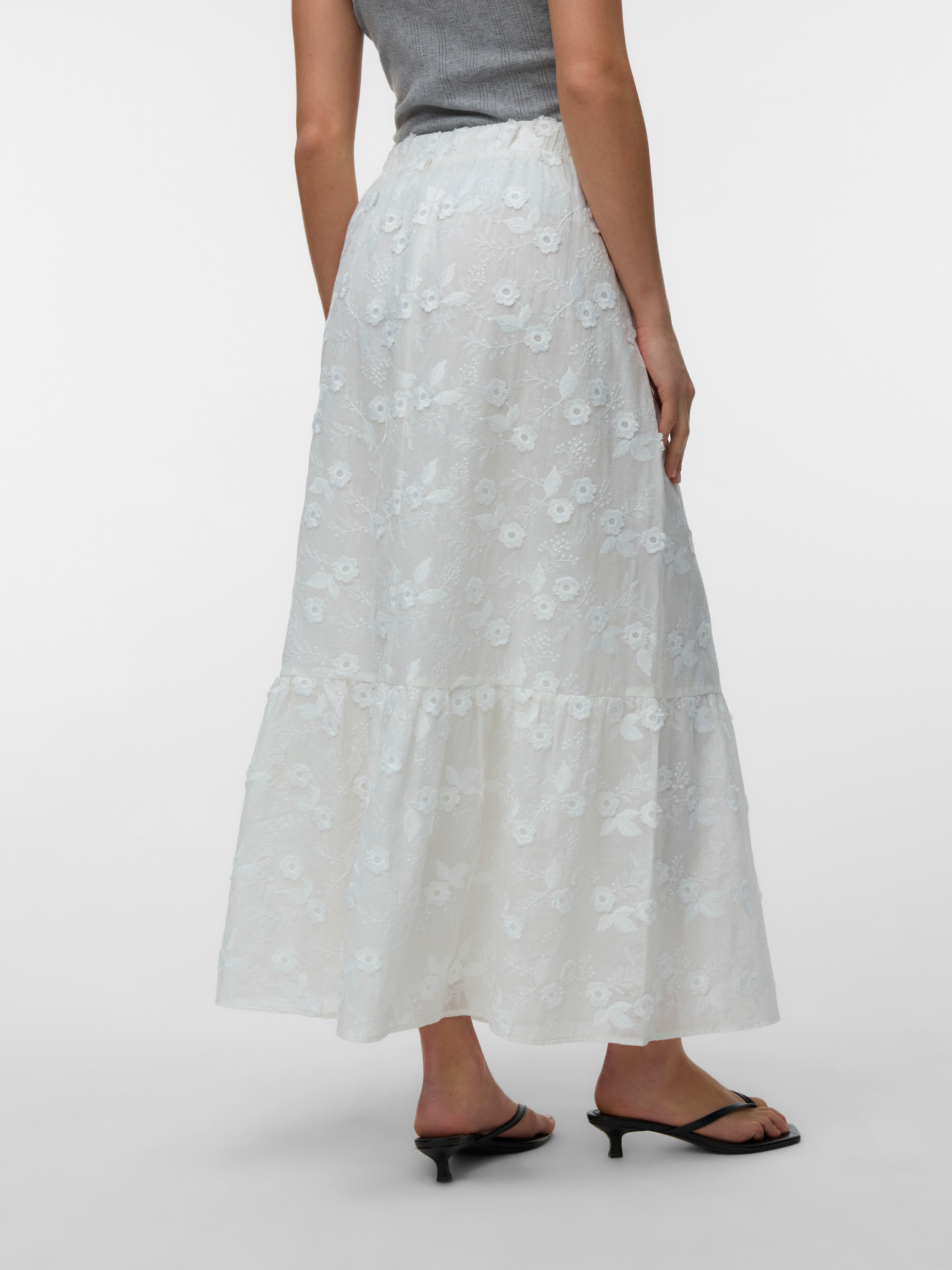 VMELISA High waist Lange rok